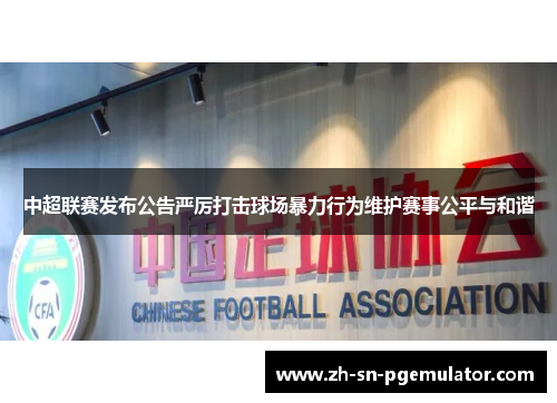 中超联赛发布公告严厉打击球场暴力行为维护赛事公平与和谐 中超联赛发布公告严厉打击球场暴力行为维护赛事公平与和谐